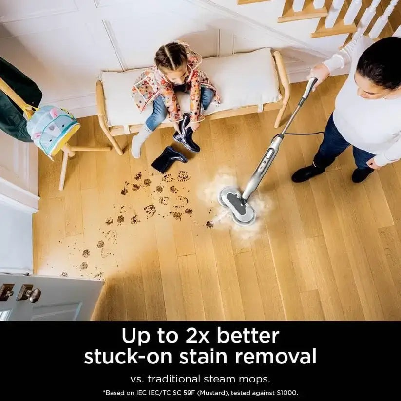 Steam & Scrub Mop – Deep Clean + Sanitize in One Swipe