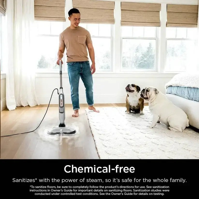 Steam & Scrub Mop – Deep Clean + Sanitize in One Swipe
