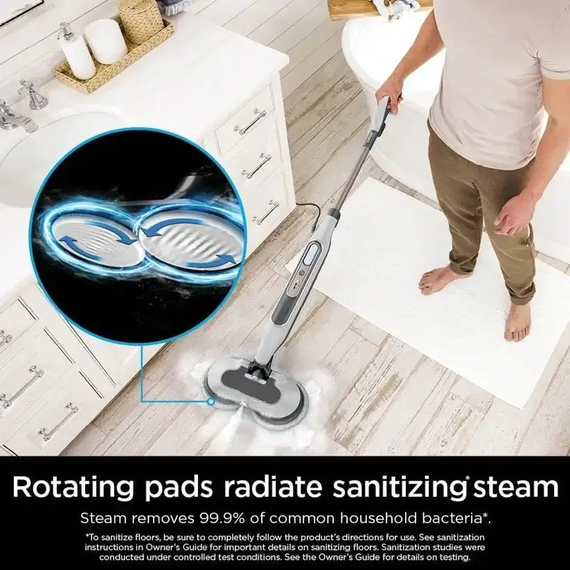 Steam & Scrub Mop – Deep Clean + Sanitize in One Swipe
