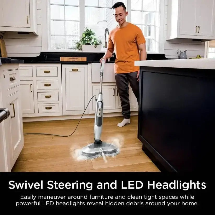 Steam & Scrub Mop – Deep Clean + Sanitize in One Swipe